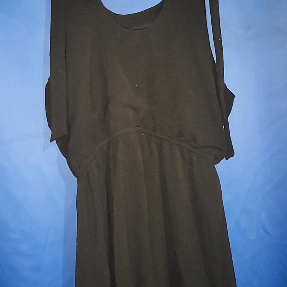 Three Hearts Women's Black and White Striped Tank Top - Picture 4 of 9